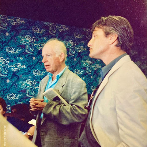 1989 – Le Mahabharata en compétition officielle au Festival du film de Venise.
Peter Brook et Vittorio Mezzogiorno.