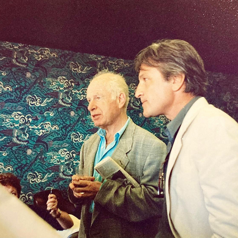 1989 – Le Mahabharata en compétition officielle au Festival du film de Venise.
Peter Brook et Vittorio Mezzogiorno.