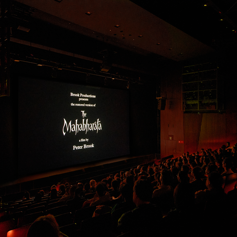 La projection commence.