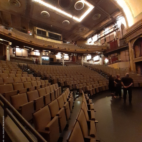 Intérieur du  Harvey Lichtenstein Theater.