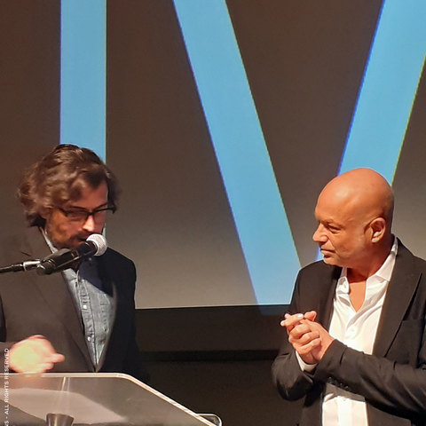 Jesse Trussel et Simon Brook.