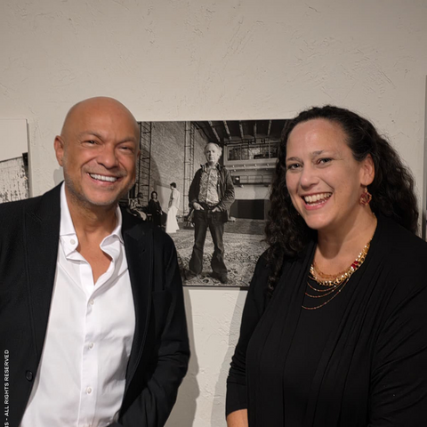 Accueillis par Stacey Dinner (Responsable de l'accueil des artistes, BAM).