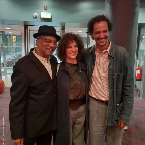 Jeffery Kissoon, Corinne Jaber et Antonin Stahly-Vishwanadan.