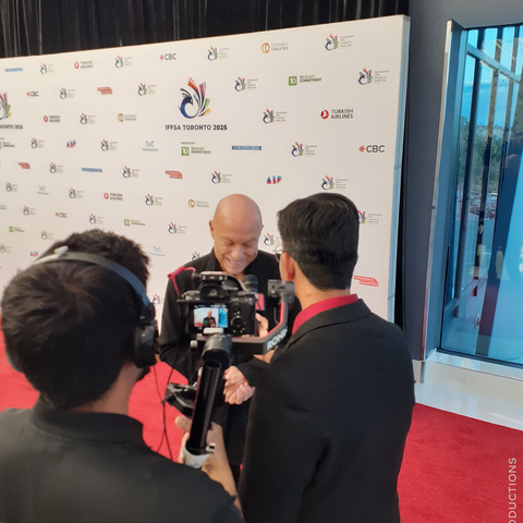 Tapis rouge et presse !